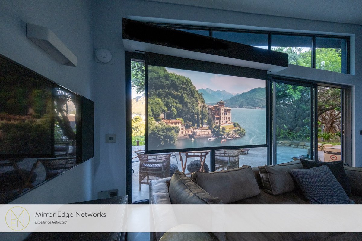 MirrorEdgeNet's tweet photo. Our hidden media room solution.
Featuring a motorised drop down projection screen and projector system to give an incredible movie watching experience at home https://t.co/tB44mqNQRM