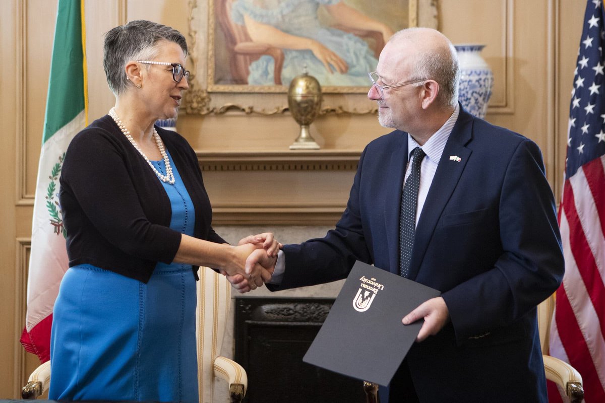 Very sad to hear about the passing of President @AnneASkleder who was a kind and reliable partner in support of Mexican students at <a href="/BrenauU/">Brenau University</a> . Her leadership and kindness will be deeply missed. My deepest sympathies to her family and all our friends at Brenau.