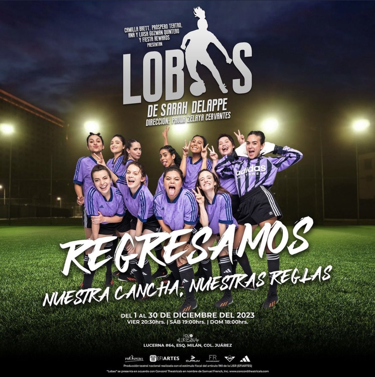 La emoción de saber que la nominada a los @ACPT_Mex y a <a href="/losmetromx/">Los Metro</a>, LOBAS, regresa con una temporada más al <a href="/ForoLucerna/">Foro Lucerna</a> a partir del 1ro de diciembre.