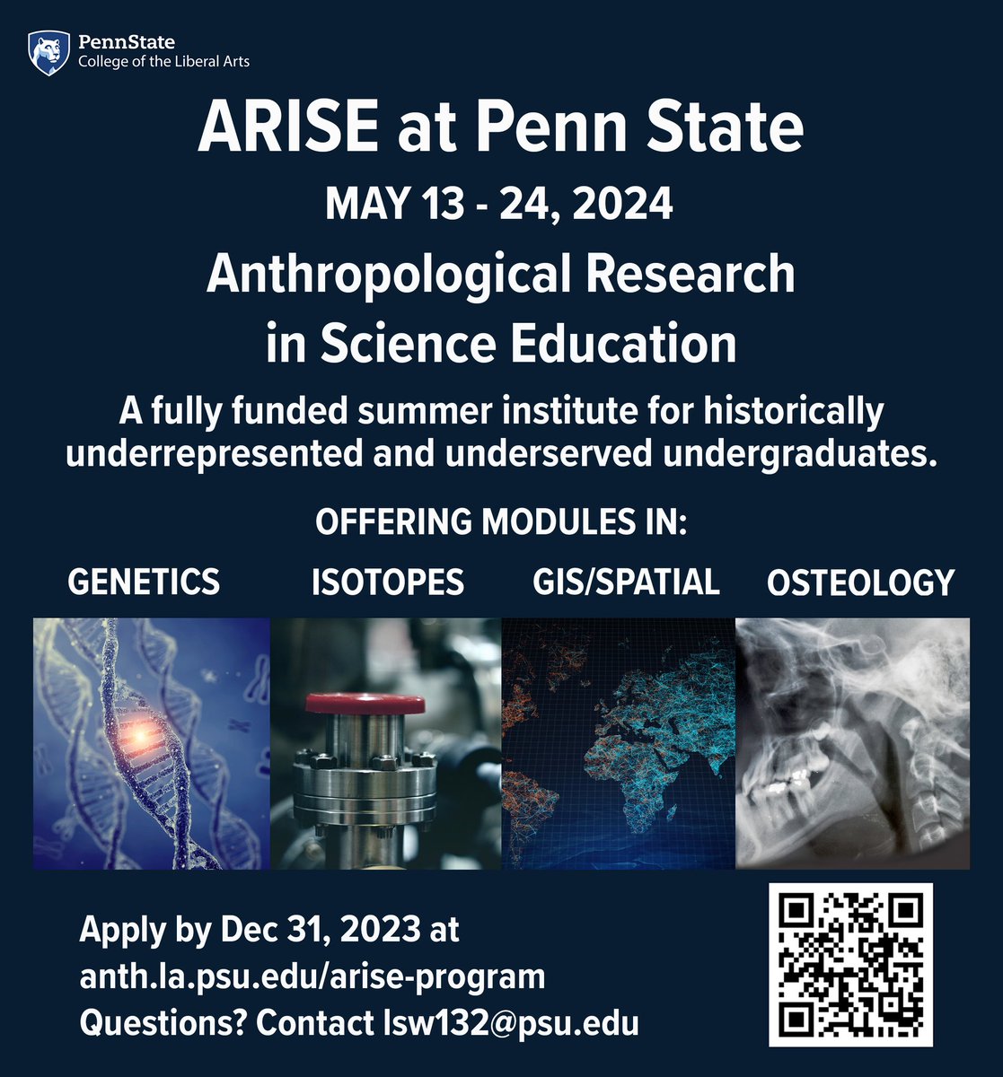 ARISE is currently accepting applications for May 2024
