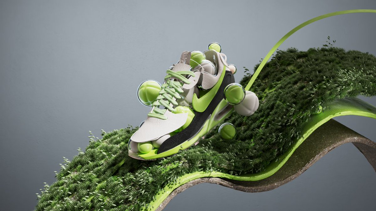 RobJuarez_'s tweet image. Hi everyone! 🙂

Happy to share some RnD explorations that I had the pleasure of work for a Nike  project, led by @shapesandforms.tv
I hope you like it ✨️🙌👟
.
.
.
.
.
.

#3d #nike #c4d #cinema4d #digital #render #artdirection #3dartwork #c4d #redshift #digitalartist #adobe