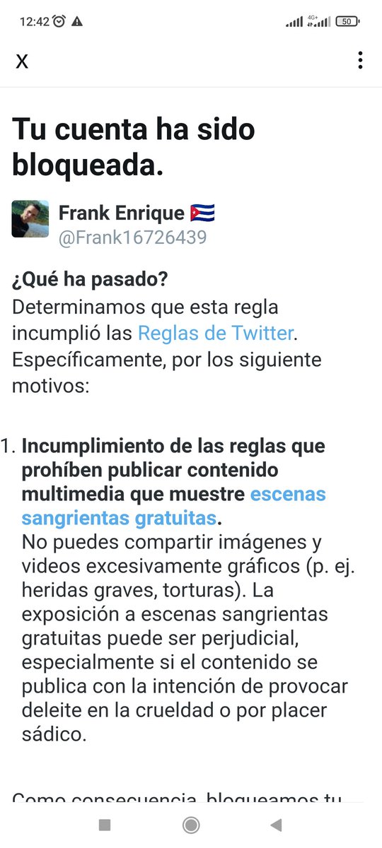 X me hace eliminar algunas publicaciones sobre el genocidio en Palestina, las fotos fueron descargadas del mismo X. 

Odian la verdad.