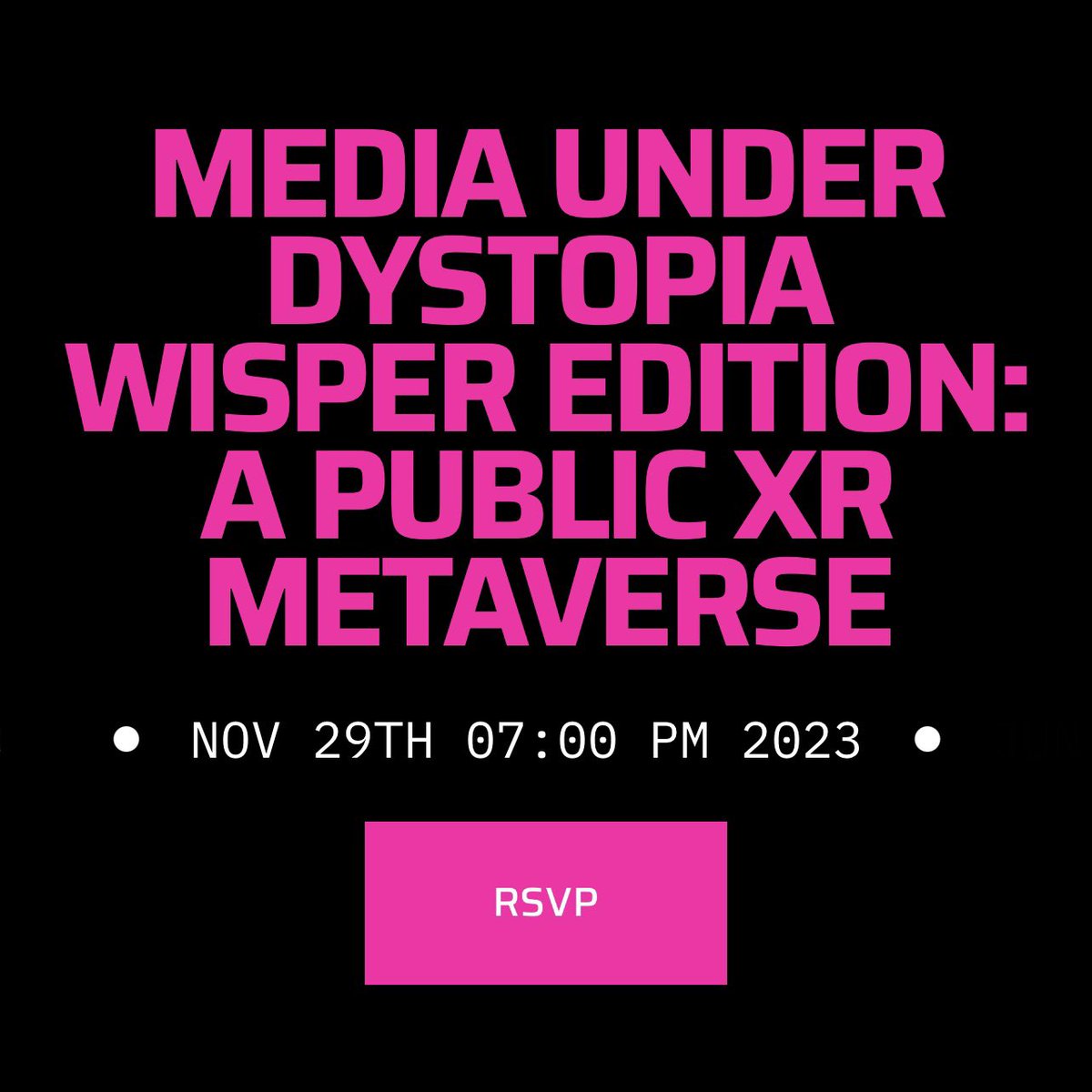 Exceedingly excited to join this exhibition and programming with <a href="/FoundationMud/">Mud Foundation Inc</a>, featuring such wonderful artists as <a href="/gretchenandrew/">Gretchen Andrew</a> <a href="/LansKing/">Lans King</a> <a href="/laurencedevalmy/">Laurence de Valmy NFT & painting</a> #RodolfoPeraza <a href="/LoopArtCritique/">Loop Art Critique & Loop Studios</a> +more.

See you in Miami🤍:
mud.foundation/events/media-u…