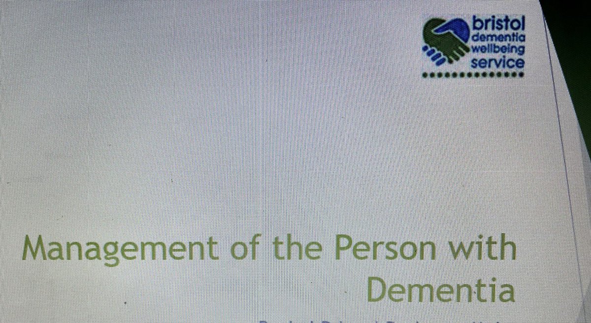 Really great education session for our clinical teams today led by Rachel &amp; James from <a href="/BristolDWS/">Dementia Wellbeing</a>. Thank you very much. @stpetershospice #hospicecare