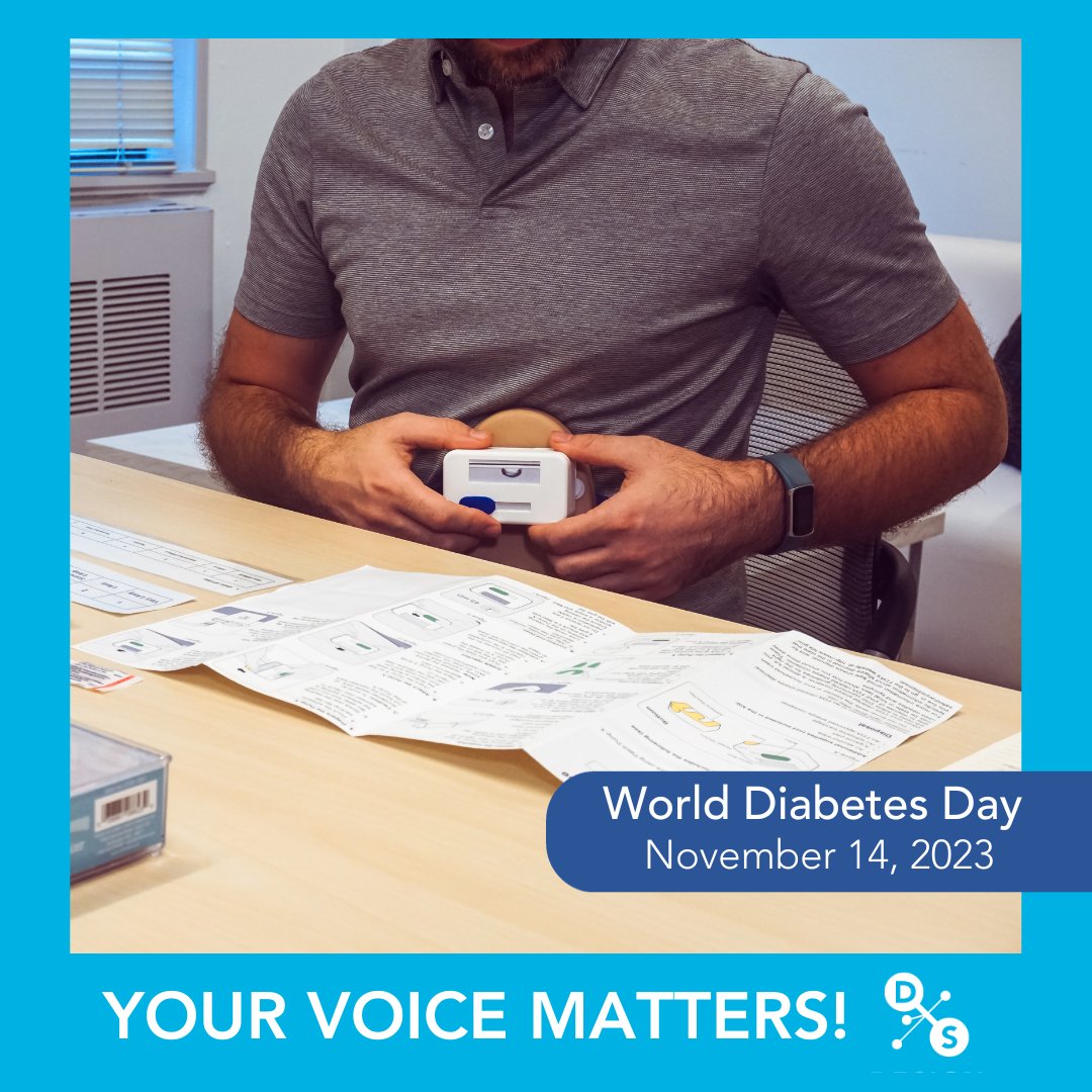 designscience's tweet image. Your voice matters! Together, we can make a difference in the world of healthcare technology. Join us in spreading awareness and making a positive impact on the lives of millions affected by diabetes this #DiabetesAwarenessDay 🌎