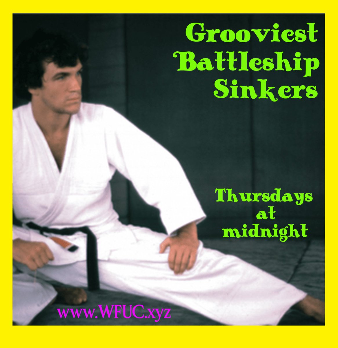 Deviantbradio's tweet photo. #NowPlaying: #GrooviestBattleshipSinkers with the #groovemaster himself; @harry_hitmaker. #Listen here: https://t.co/eK5o1p3dUl. #GroovyBaby #WFUC https://t.co/lmVJIMw0lR
