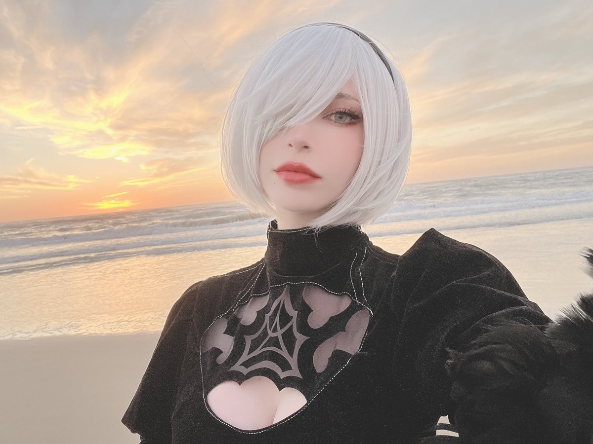 hitomi_okami's tweet photo. 2B 🤍

#cosplay #nierautomata #2b https://t.co/0sl4du0q11
