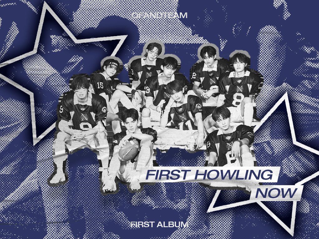 𝓣𝓸𝓭𝓪𝔂 —mark the culmination of our eager anticipation! &amp;𝐓𝐄𝐀𝐌 graced us with their inaugural album, '𝐅𝐢𝐫𝐬𝐭 𝐇𝐨𝐰𝐥𝐢𝐧𝐠 : 𝐍𝐎𝐖.' Enveloped in pure bliss, let’s unite in jubilation to commemorate their resplendent comeback through the gift of mellifluous melodies.
