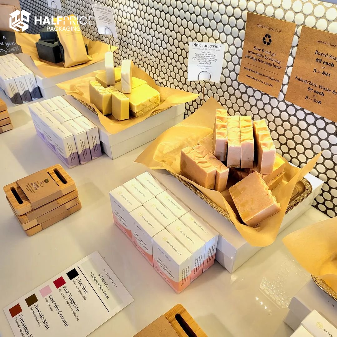 halfpricepacka1's tweet image. Half Price Packaging is proud to be a part of Silver Market Co' story, creating beautiful Tuck Boxes. Together, we're packaging a vision of practicality and excellence
#tuckboxes #customboxes #soapboxes #custompackaging #packagingsolution #designinspiration #halfpricepackaging