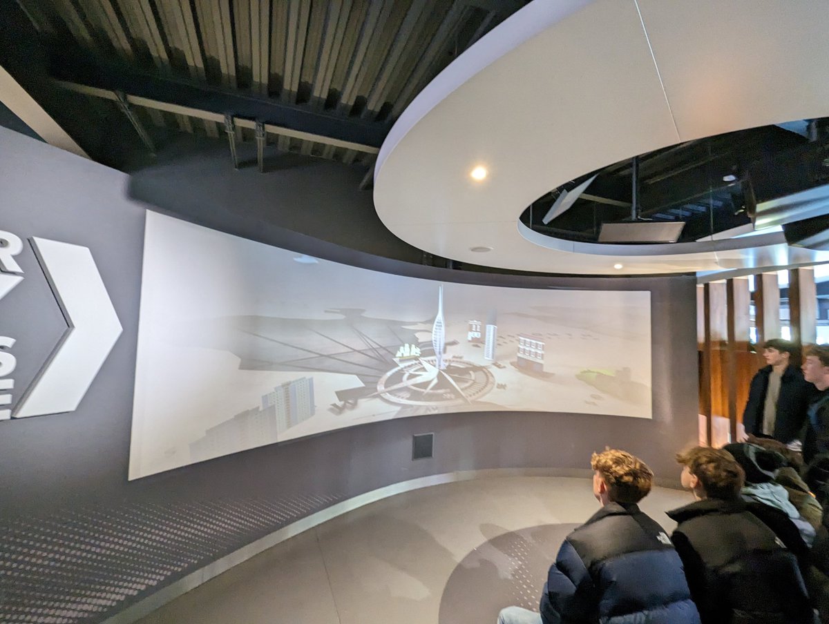 From the old to the new, regeneration in Portsmouth with GCSE Geography today at Gunwharf Quays, from militarism to consumerism!