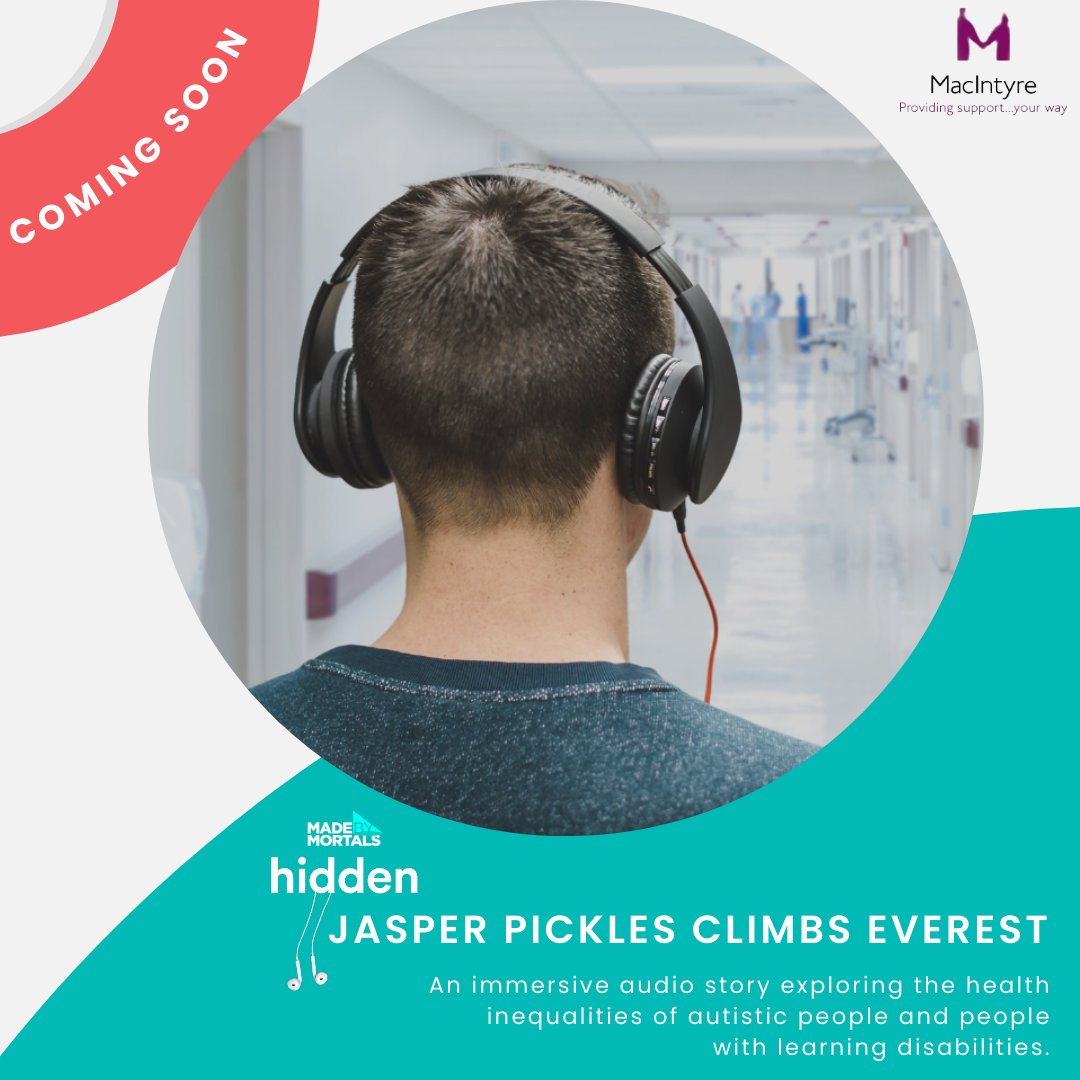 Jasper Pickles Climbs Everest: A new audio experience.🎧 It's a powerful story on health inequalities for those w/ autism + learning disabilities. Coming 1/12/23. Sign up for exclusive access to the audio story + a bonus package of insightful questions.👉mtr.cool/wxmtgmoorr