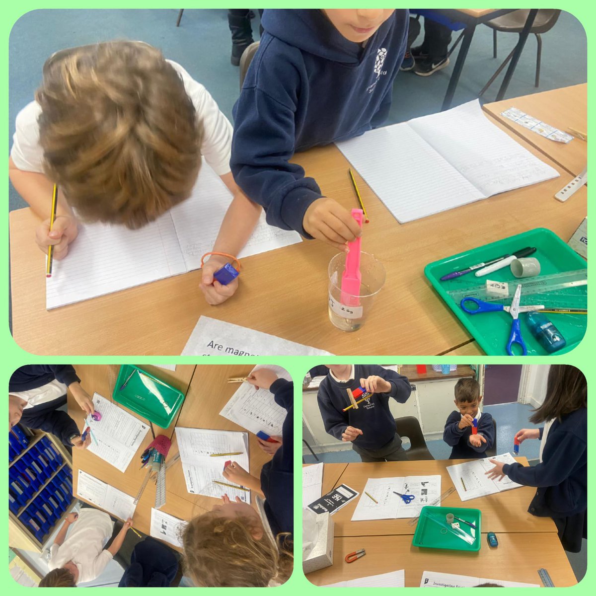 Our science lesson was MAG-nificent! 🧲🧲

#danesfieldschl