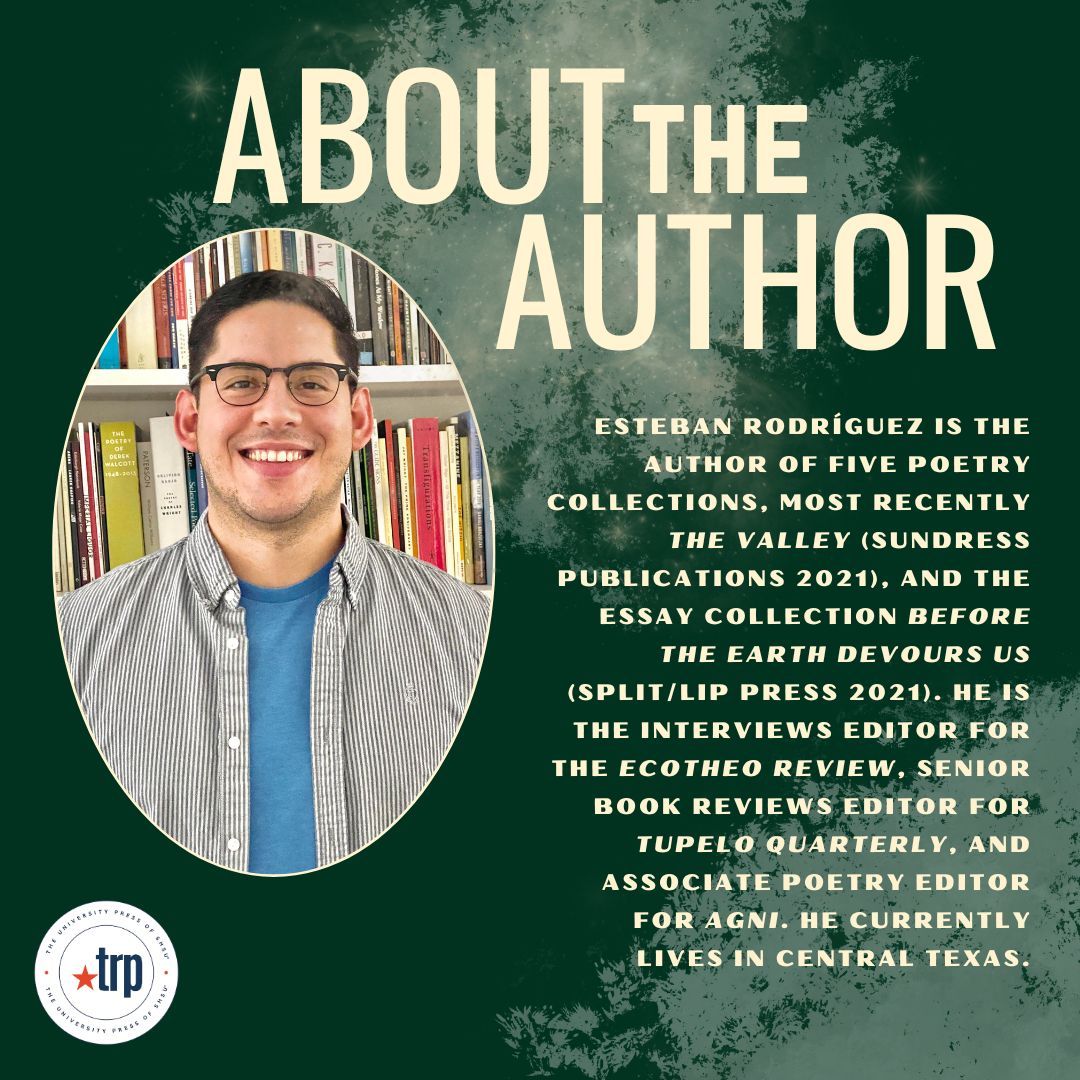 TxReviewPress's tweet photo. Happy Pub Day to "Lotería " by @estebanjrod11 ! Join TRP in celebrating the new release by ordering your copy today using the link in our bio!
#Fall2023Release #Poems #Poetry #Poet #TexasReviewPress #SmallPress #NewRelease #FamilyJourney #SelfReflectionPoetry https://t.co/dWRLR110M4