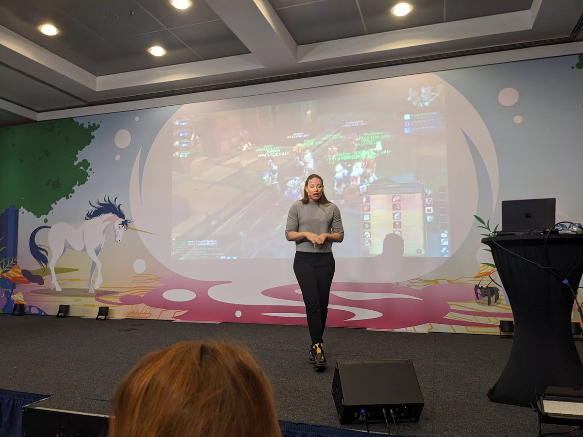 Jeeeenkins Leeeroy......  I laughed out so loud... @Maaikees keynote on #AgileTD was really inspiring, and now I will have to catch up all the RPG's that I couldn't identify from her slides...