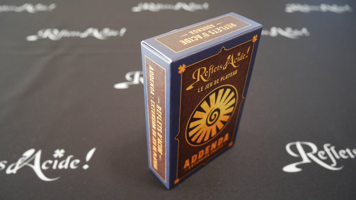 jbxrda's tweet photo. Au menu du soir, le jeu de plateau "Reflets d'Acide" accompagné de son assortiment de "goodies" ! 🍀
Pfiou...
On en voit le bout...
Tout sera finalement disponible fin janvier 2024 ^^
#refletsdacide
#boardgames
#jeudeplateau https://t.co/fRqDXPnMks