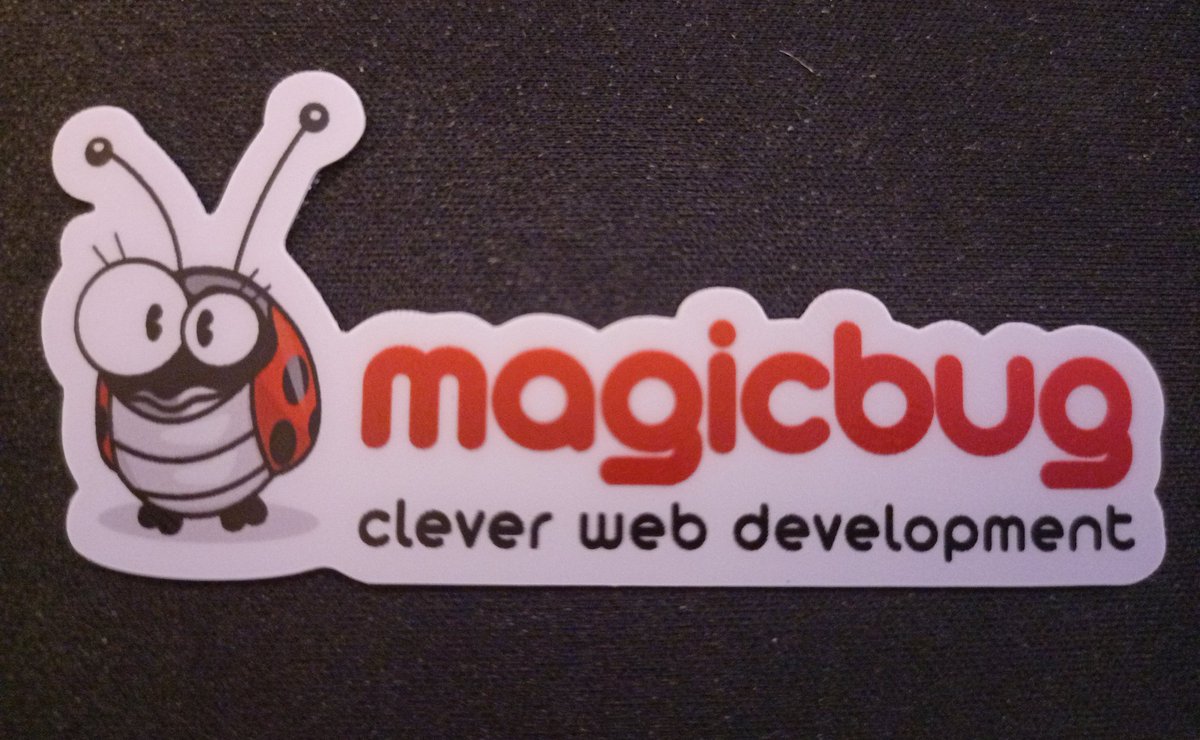 The @magicbughq stickers turned out great.