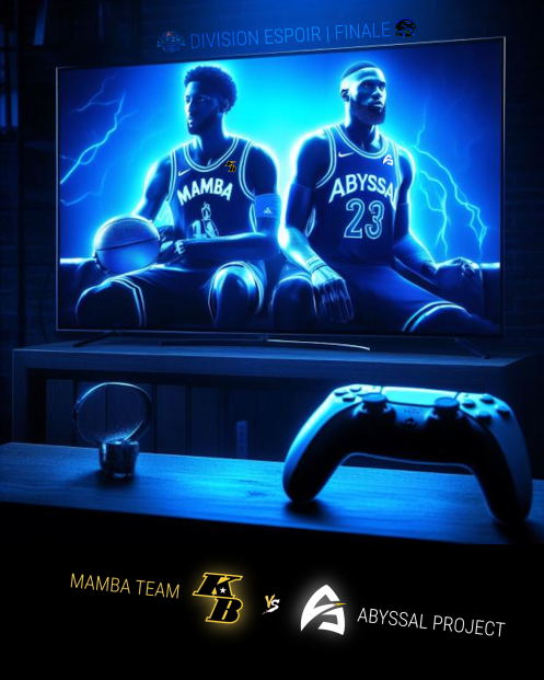 📆#GameDay | #Finale
🏆<a href="/LF2K__/">LF2K</a> | Div Espoir | <a href="/SauceLigue/">SAUCE Ligue</a> 

Bonne chance <a href="/MambaTeam3/">MAMBA COME BACK 👑</a>, vous en aurez besoin🍀

"Une finale ça ne se joue pas, ça se gagne!"

#Cast en direct
⌚️22H00
🎙️<a href="/Benwxzzz/">Benwxz</a> - <a href="/ChaosAbp/">ABP Chaos</a> - invités surprises
📺twitch.tv/abyssalproject…

#NBA2K24 #eSport #OurTime