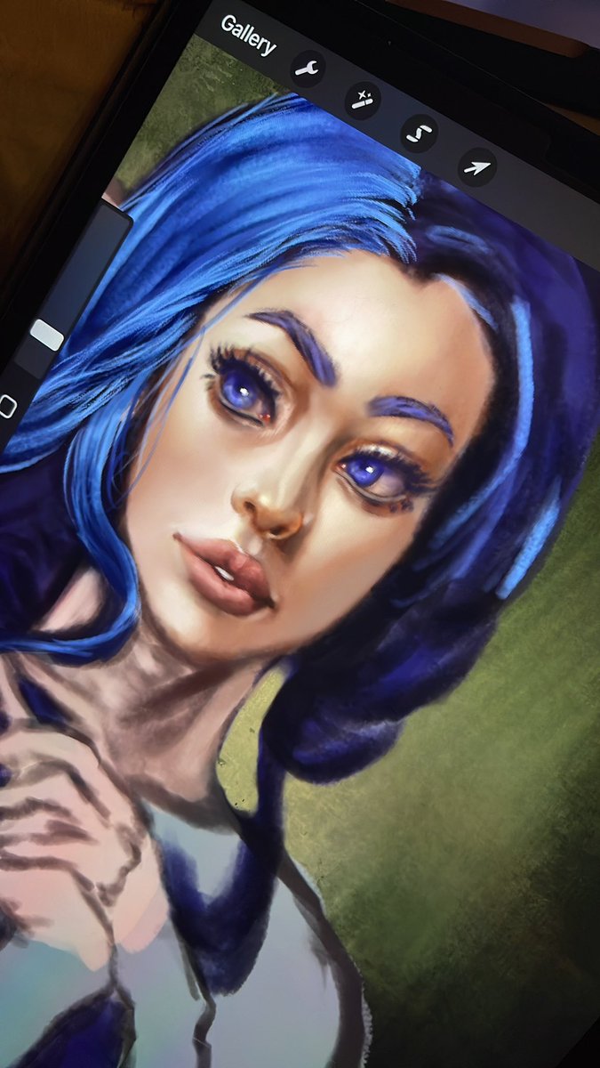 aroastedpotato_'s tweet photo. Wip wip 

#wip #artwork #characterart #character #painting #DigitalArtist #digitalpainting #portrait https://t.co/2wawX7OWmj