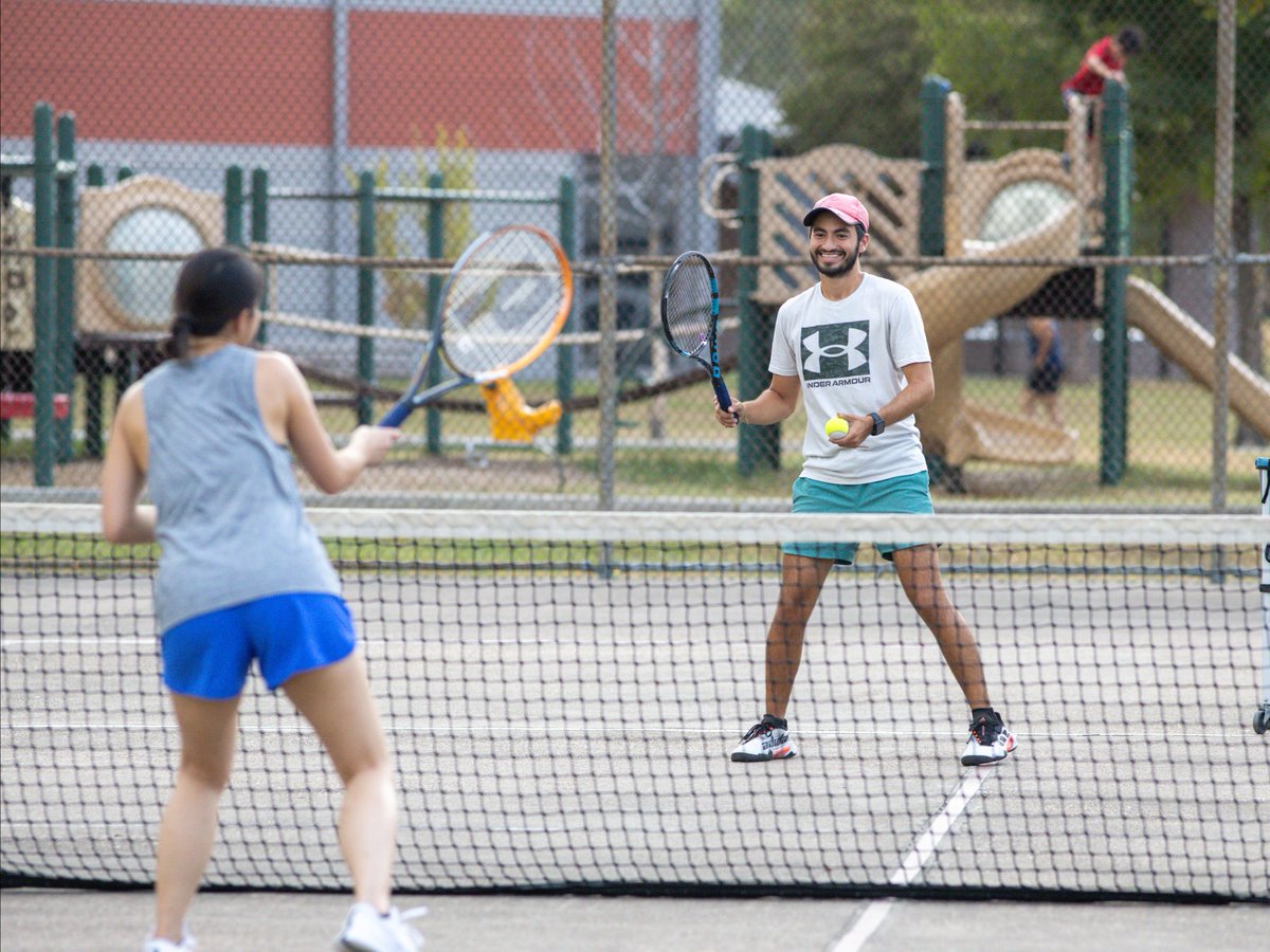Your local #ParksByYou is the perfect place to serve up a little fun while staying active for your health. 🎾