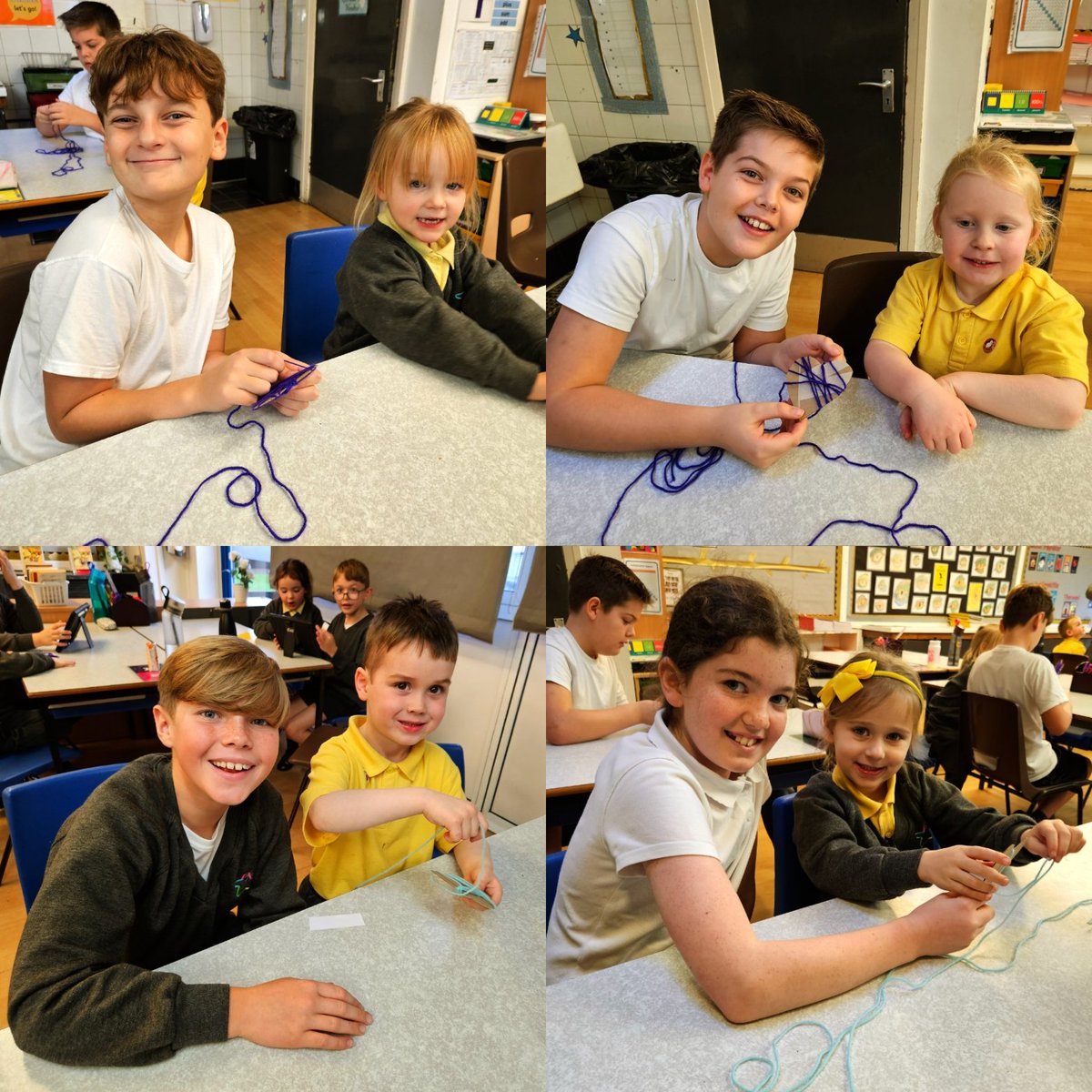 Year6TSP's tweet image. We nurtured our buddies through a #TSPArt project this afternoon. The link to our Celebration of Kindness Week was quite clear! #Nurture 💚