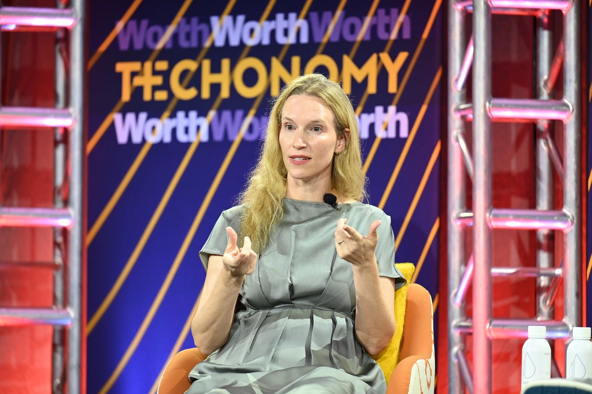 techonomy's tweet image. CEO of @AudioShakeai @themoko spoke on &quot;Sonic Synthesis: The Creative Fusion of AI and Sound&quot; at #Techonomy23