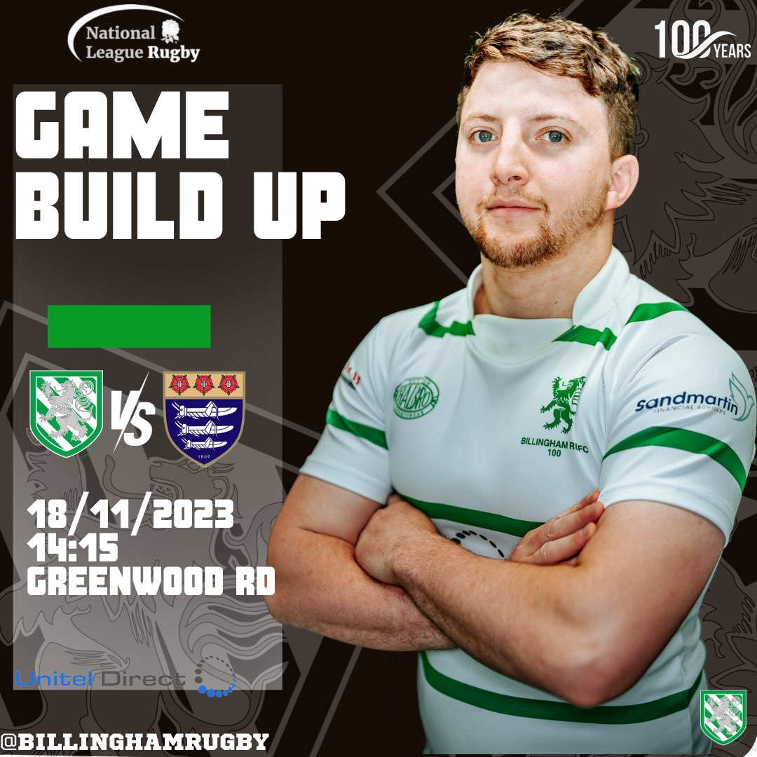 billinghamrufc's tweet image. We’re back on home turf when we welcome @RugbyHoppers to Greenwood Road.

We’ve had some great games in the past against a very good team.

📅 18/11/23
⏰ 14:15
🏆 Nat 2 North
📣 We need YOUR support 🙏 
🎟️ £8 for Adults u16s are FREE 🤌

We go again!!

#OSIOS