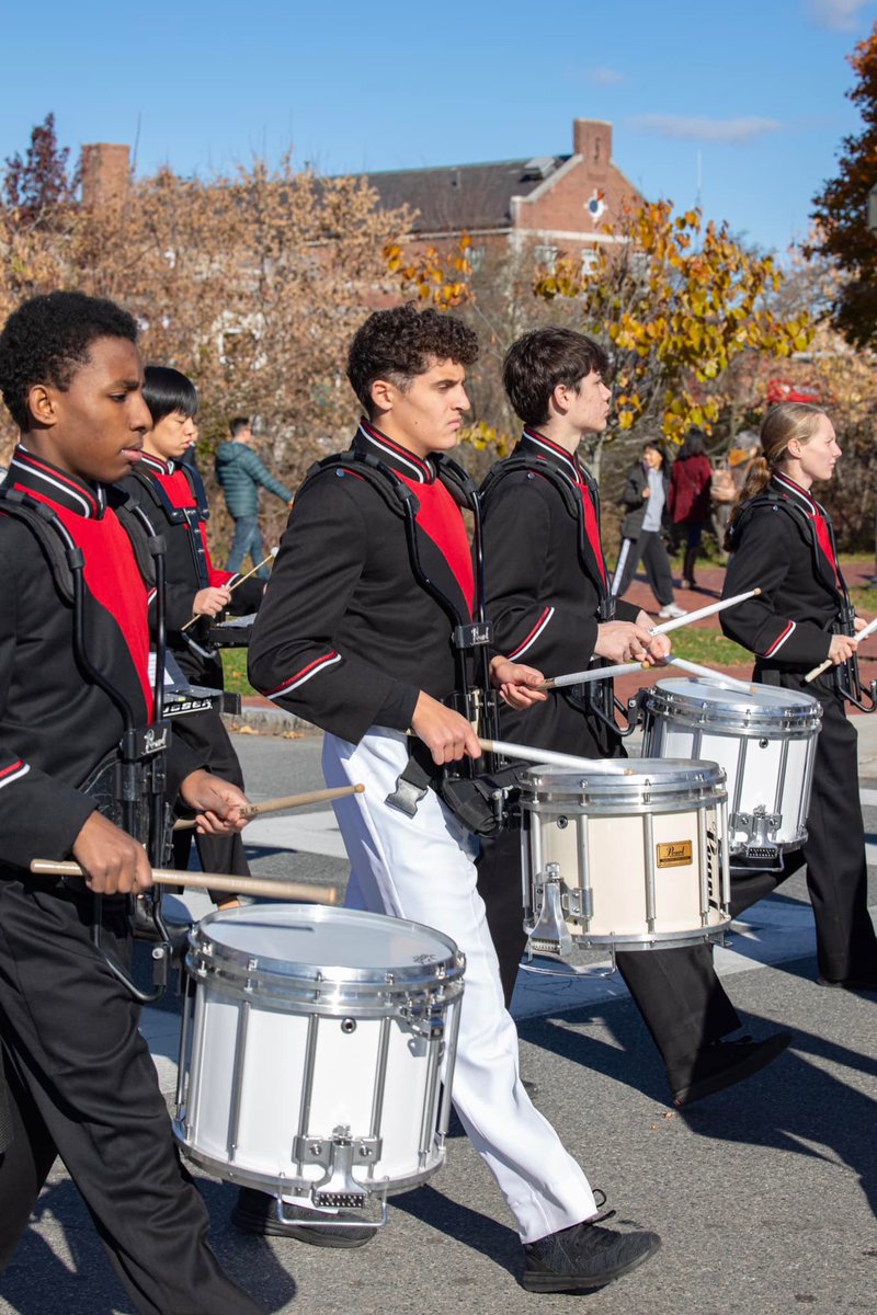 Our WHS band sounded amazing at the Veterans Day parade!  Thank you Karina Granbom for your beautiful photos!