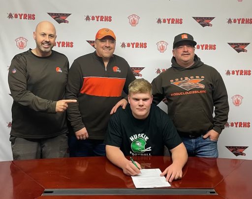 🚨RECRUIT ALERT 🚨 

Huskie football is excited to welcome Hayden Russell to our defensive line in 2024. 

Welcome to the Pack Hayden!

#HuskiePride #PowerofthePack