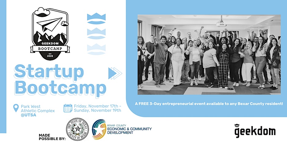 Are you ready to turn your business idea into reality? Join us for an action-packed weekend where innovation meets execution! 
-Accelerate your business from idea to launch in just 72 hours!
-Free event thanks to our amazing sponsors

Register Now
eventbrite.com/e/startup-boot…