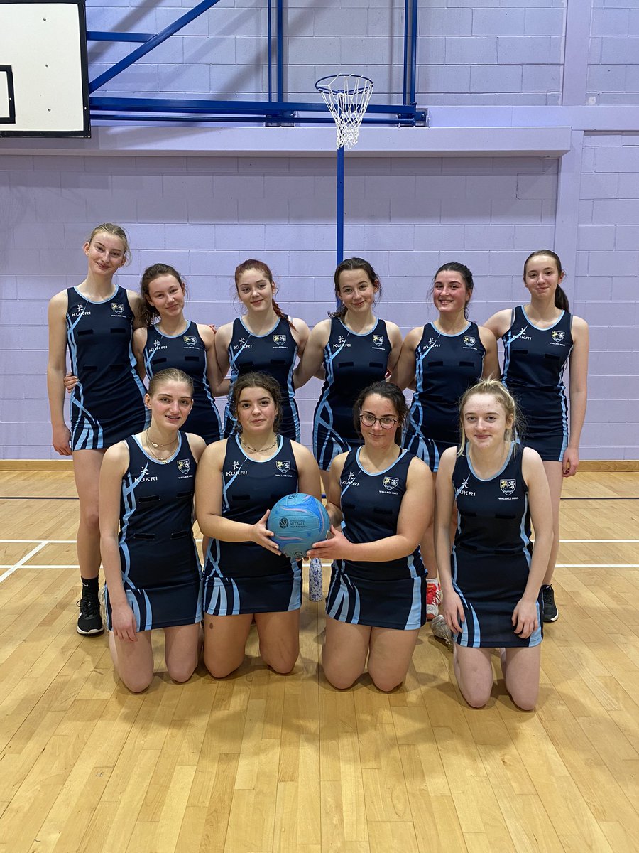 Our senior netball team were in action today against @AA_PEDept In a high quality game, Annan came out on top to win 33-17. The final league game of the season against Langholm takes place in the coming weeks 🏐