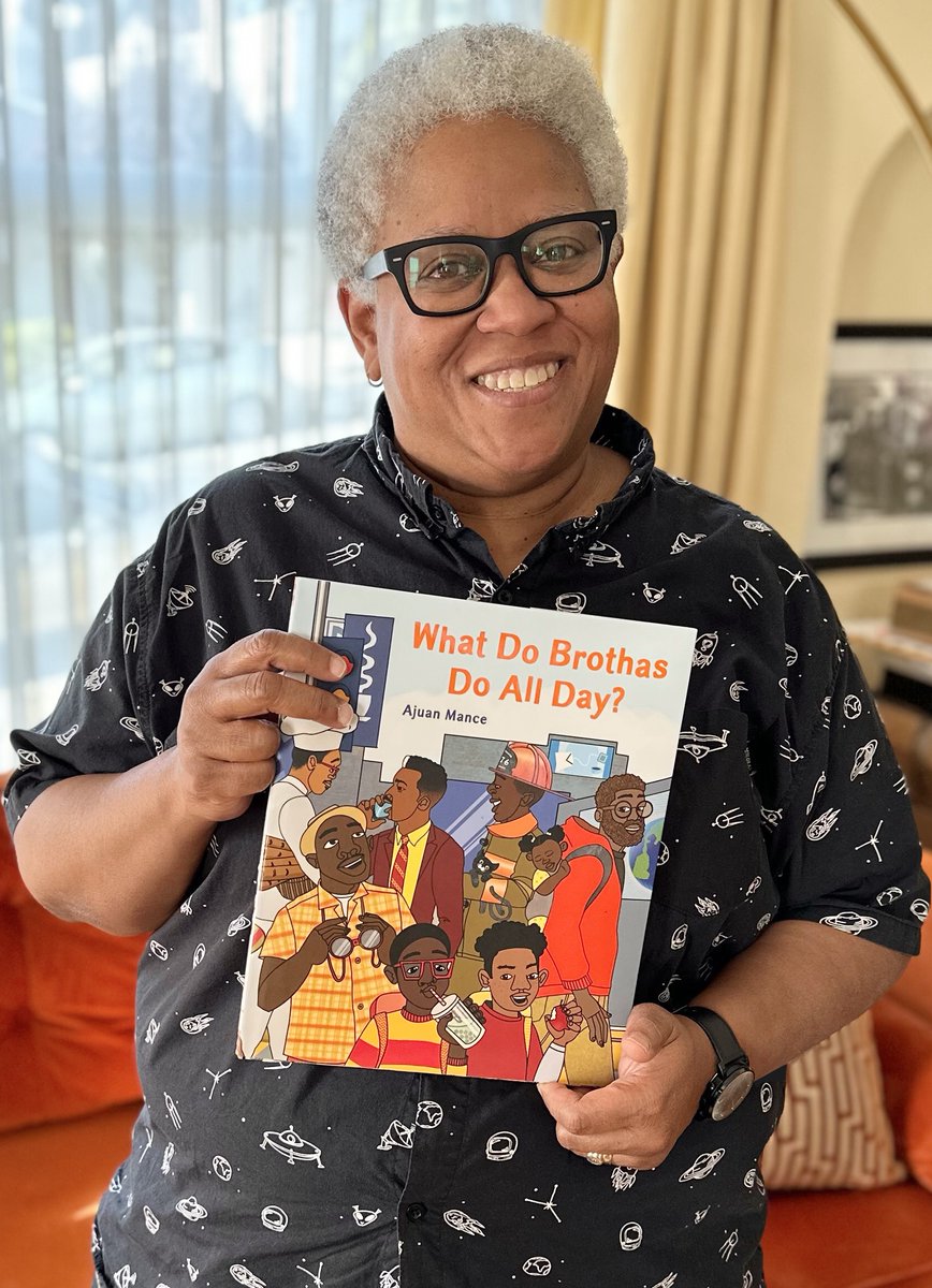 Today's the day! 🎉 

Happy #BookBirthday to my new #picturebook, WHAT DO BROTHAS DO ALL DAY?! 🥳

🎂bit.ly/BrothasBookshop 

I hope it brings joy, color, and smiles of recognition to readers of all ages. Please spread the word. I appreciate the support! 🥰

#kidlit #ourstories