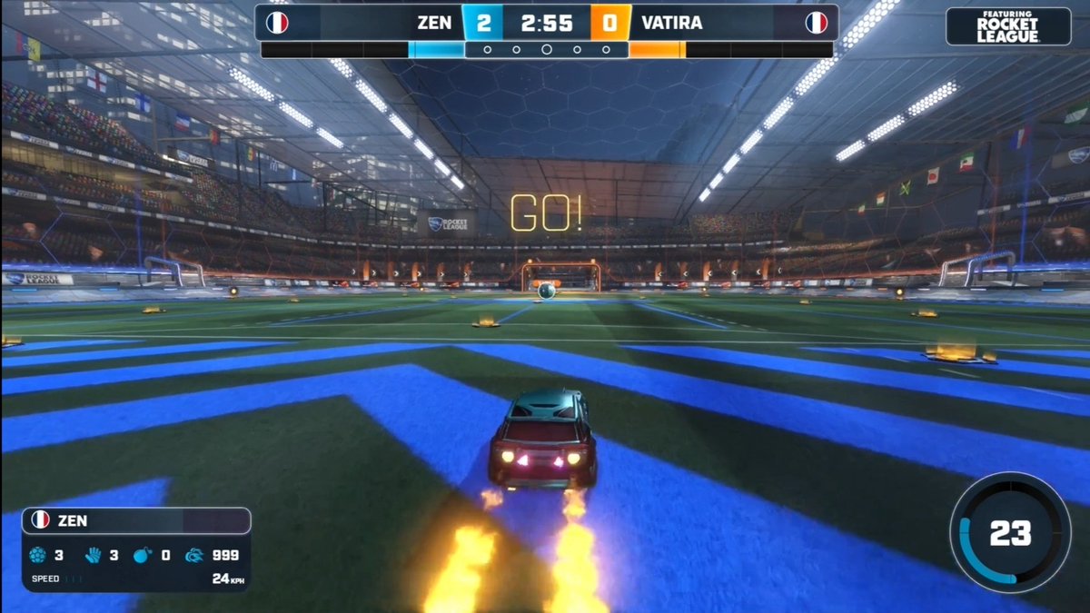 Last_HitOff's tweet photo. [RL] C'est l'heure du classico 🇨🇵, @zenrll vs @Vatira5 !

Les deux joueurs sont actuellement en 2-1 dans le groupe A au #SaltMine3 : 

une victoire les mettrait en très bonne position vers la qualification en playoffs !

👉 https://t.co/YHPb7pkOhO https://t.co/PZbwMaBpkg