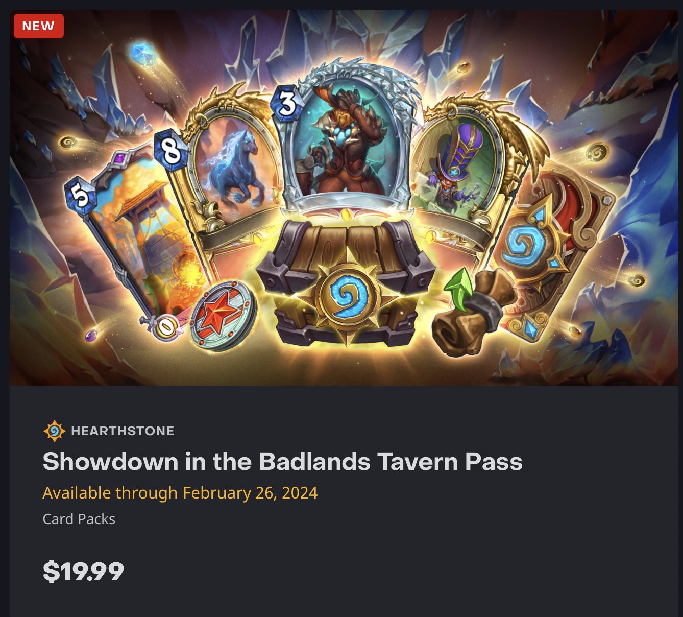 Ben Hearthstone on X: Twist decks are available for 3200 gold or