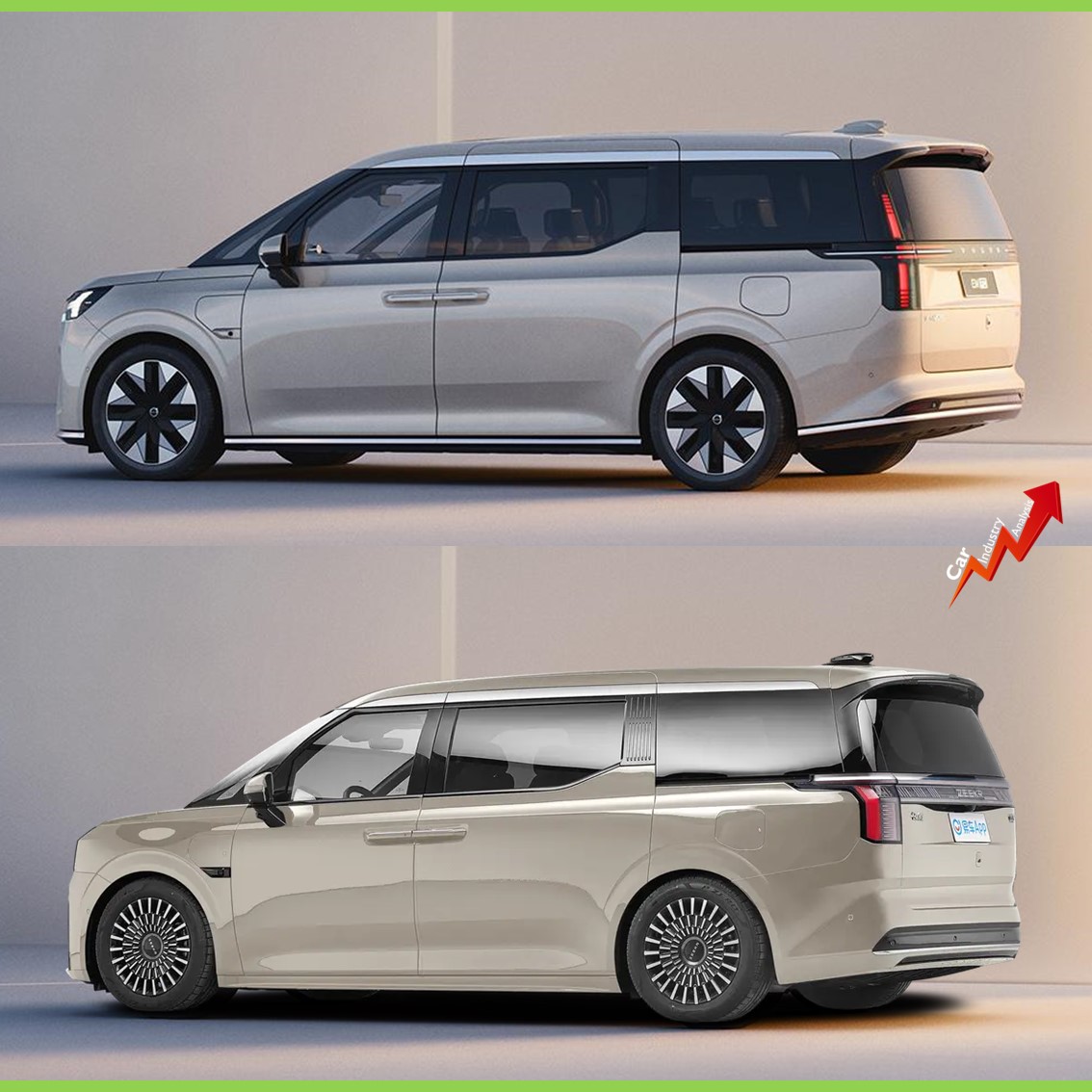 AUTOFANS | Volvo EM90 & Zeekr 009 #volvo #volvoem90