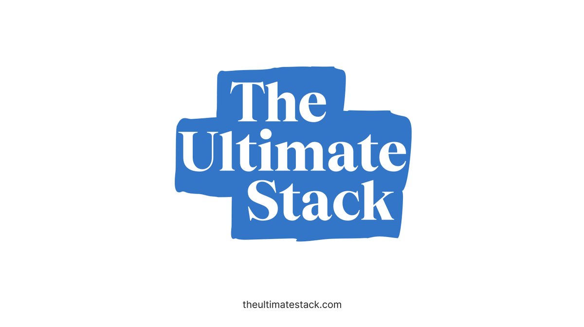 Skip the decision fatigue and get the best tech stack for your small team with the Ultimate Stack – the only curated list of cutting-edge tools! #smm #startup #software #GetStacked Check out the full stack at theultimatestack.com.