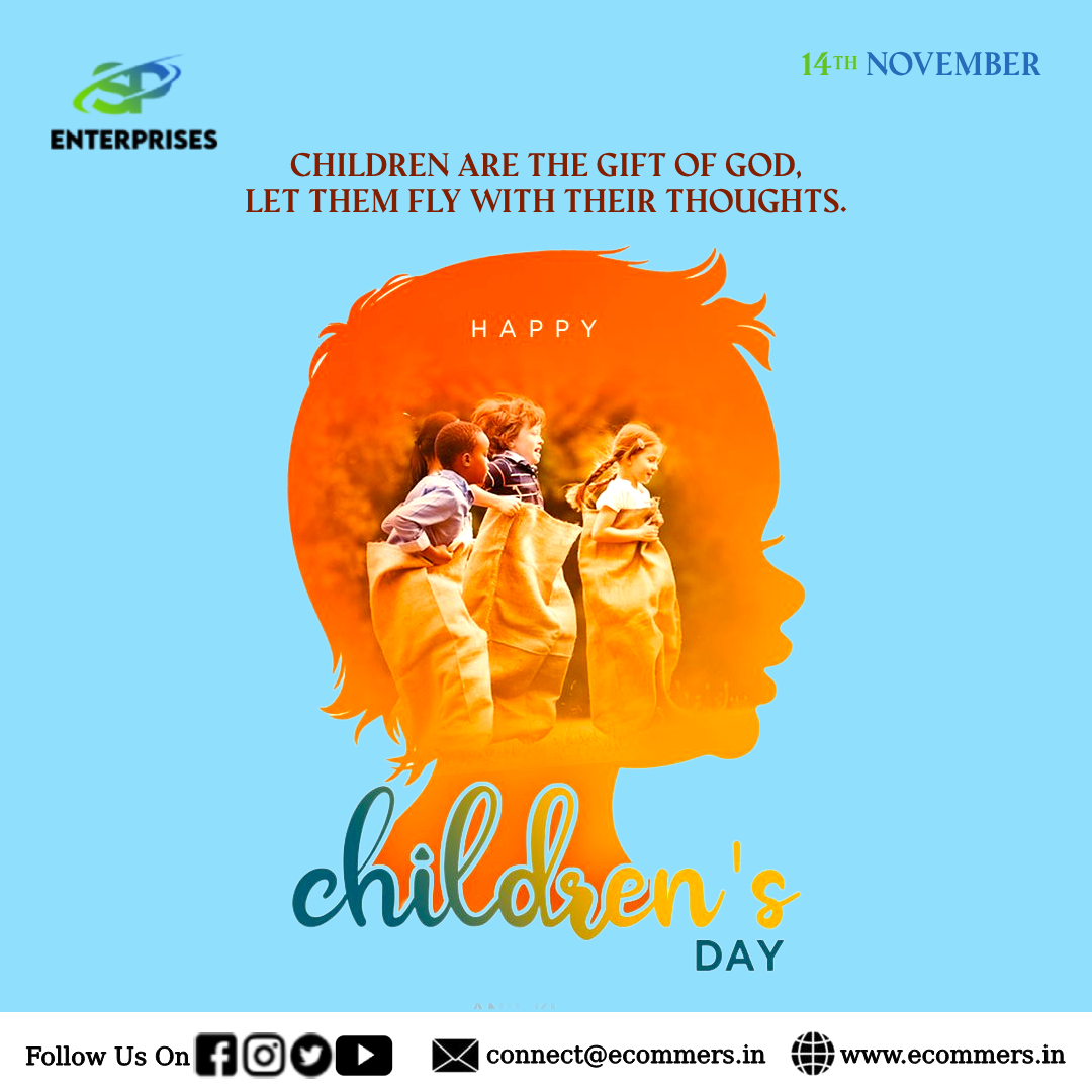 specommers's tweet photo. 🎉 #HappyChildrensDay 🌈 Today, we celebrate the joy, innocence, and boundless potential of every child. S P Enterprises is dedicated to creating a brighter future for the leaders of tomorrow. Let's nurture their dreams and make every day a playground of possibilities! https://t.co/eRQx1RFFxY