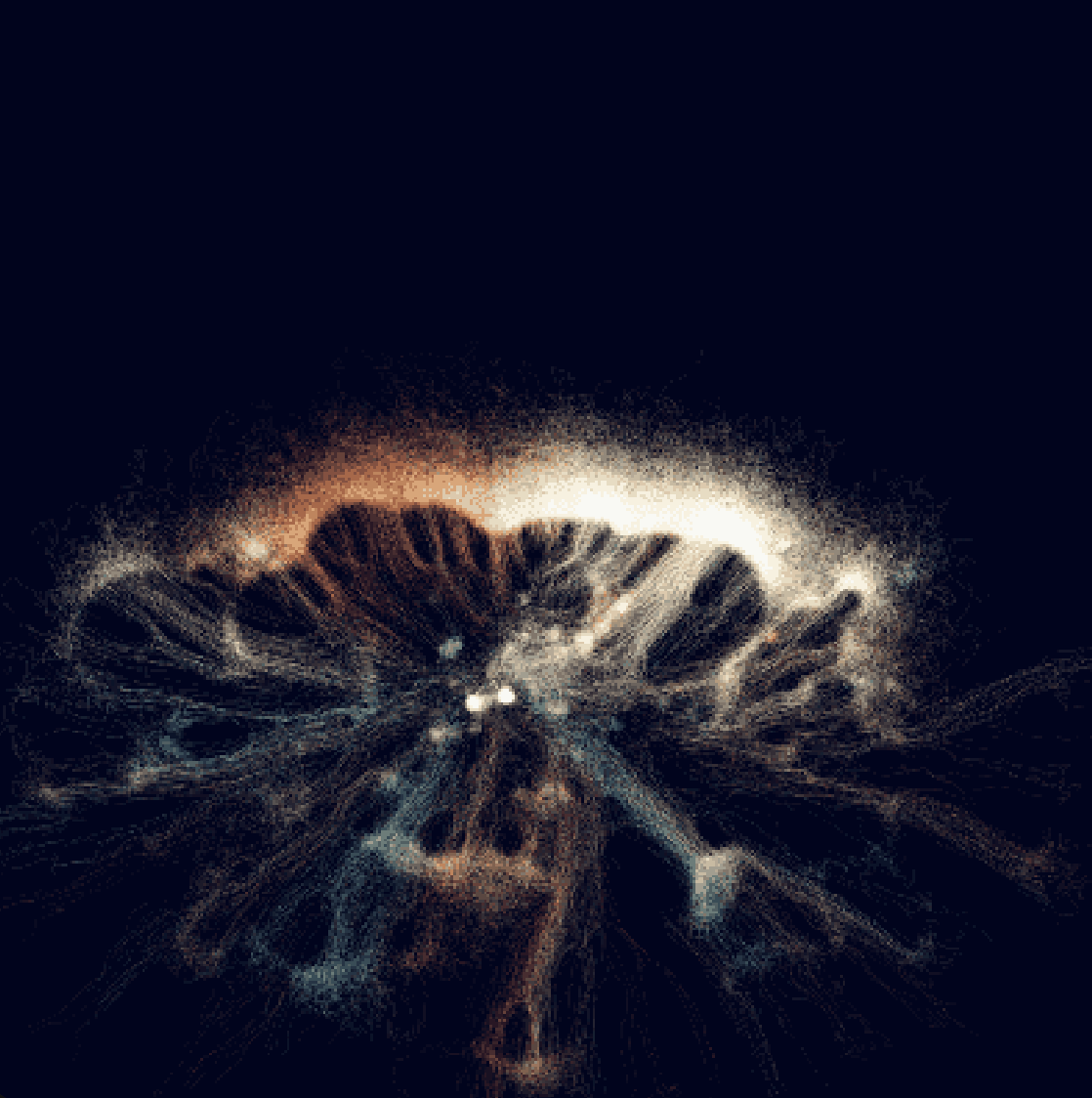 terakiart's tweet photo. GENERATIVE SPIRITS on @trygamma ♥️
Abstract and surreal artworks that are created using generative algorithms, where the artist sets up a set of rules or parameters.
#NFTs #ordinals #creativecoding #p5js #Bitcoin #gamma #ordinalnfts #hirowallet #generativeart #genart https://t.co/UQ5Xt0HRDe