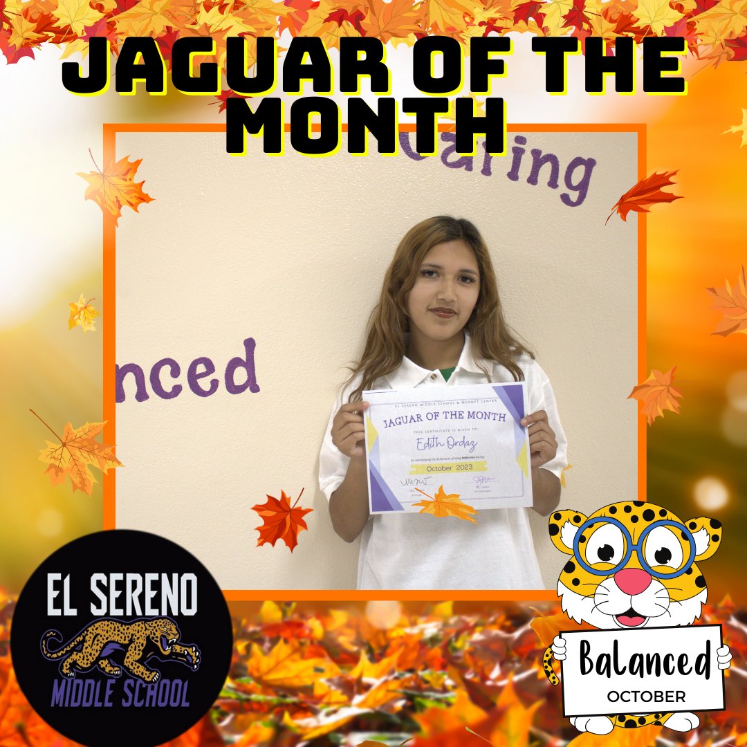 El Sereno Middle School and Magnet Center (@esmsjaguars) on Twitter photo 