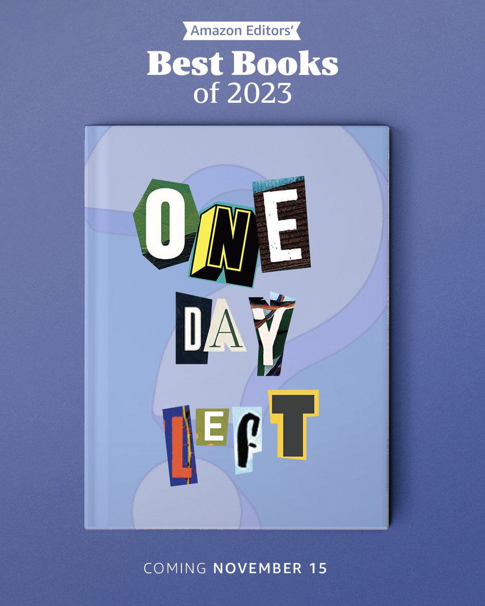 The top 20 Best Books of 2023 are dropping...TOMORROW 🎉