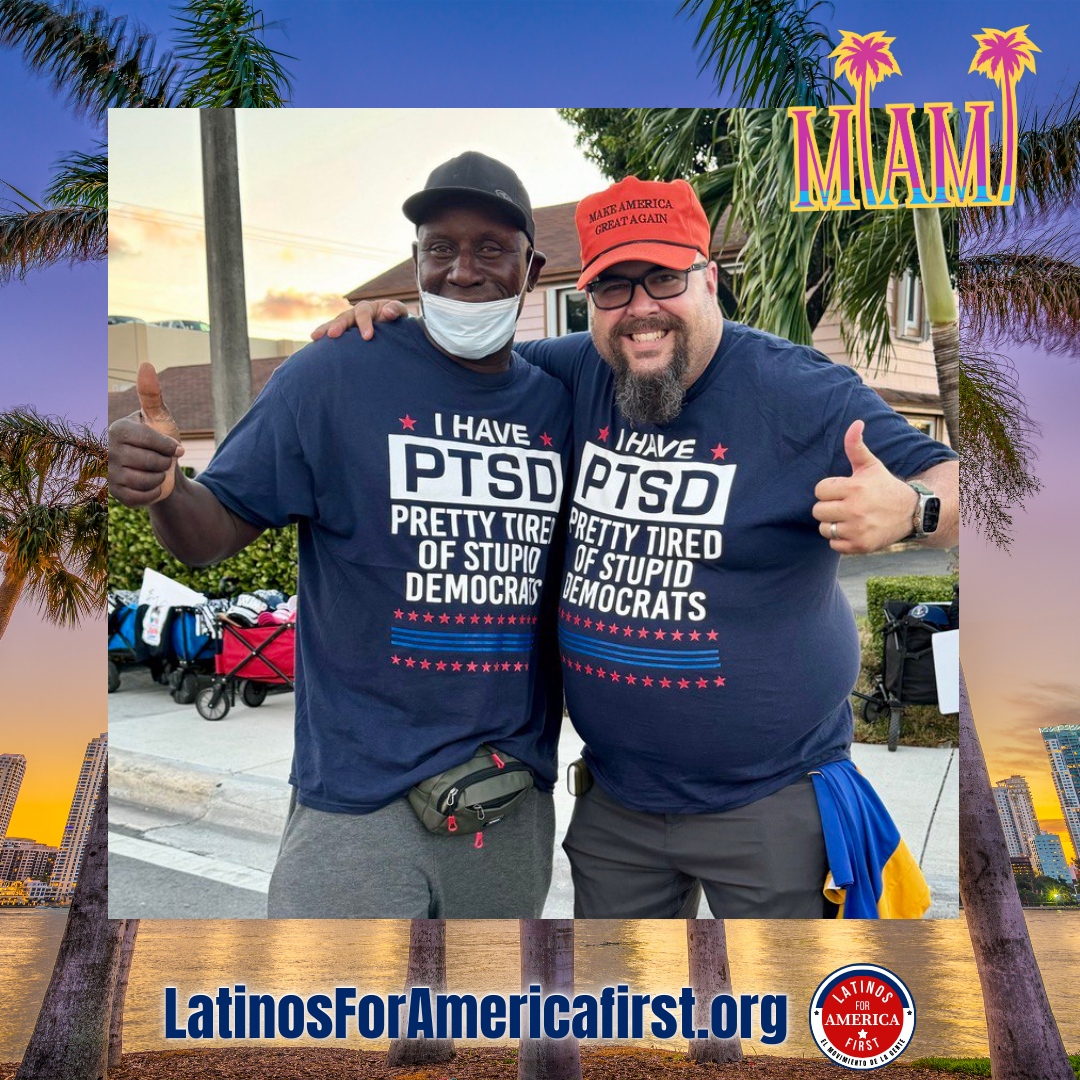 Our Miami Team is always up to something!

#latinosforamericafirst
#Miami
#educationintegrity
#Hispanicconservatives
#Latinoconservatives
#Rightsandfreedoms
@biancafortexas