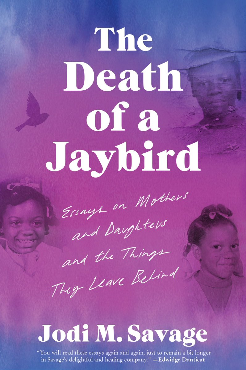 Happy publication day to @jodimsavage's THE DEATH OF A JAYBIRD, out today from @HarperPerennial!