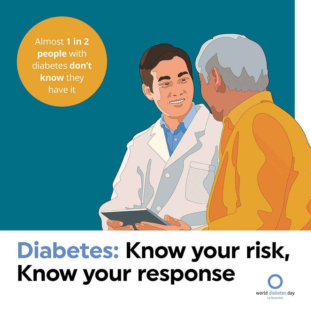 Knowing the risk for Type 2 Diabetes &amp; being diagnosed is half the battle.
Today is World Diabetes Day. One in ten adults worldwide have diabetes, yet close to half are undiagnosed.
#Endogenex supports awareness, prevention, &amp; improved treatment options for people with #T2D