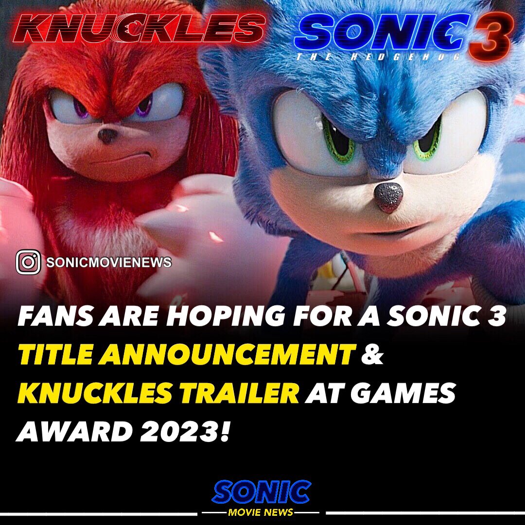 Sonic movienews on Twitter em 2023