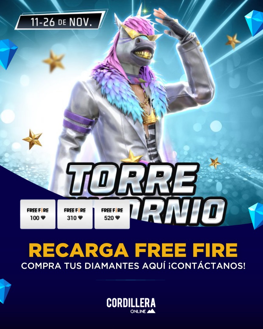 Recarga Free Fire 💎 en Venezuela