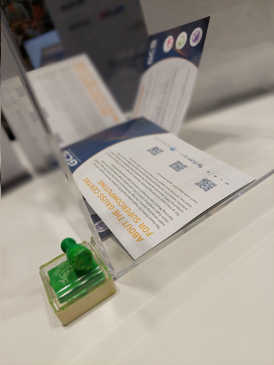 fzj_jsc's tweet image. Don't forget to take part in the competition. Visit booths @LRZ_DE #1311 @HLRS_HPC #409 and our #401 to win a Lego Atari 2600 Set.
@gcs_hpc
