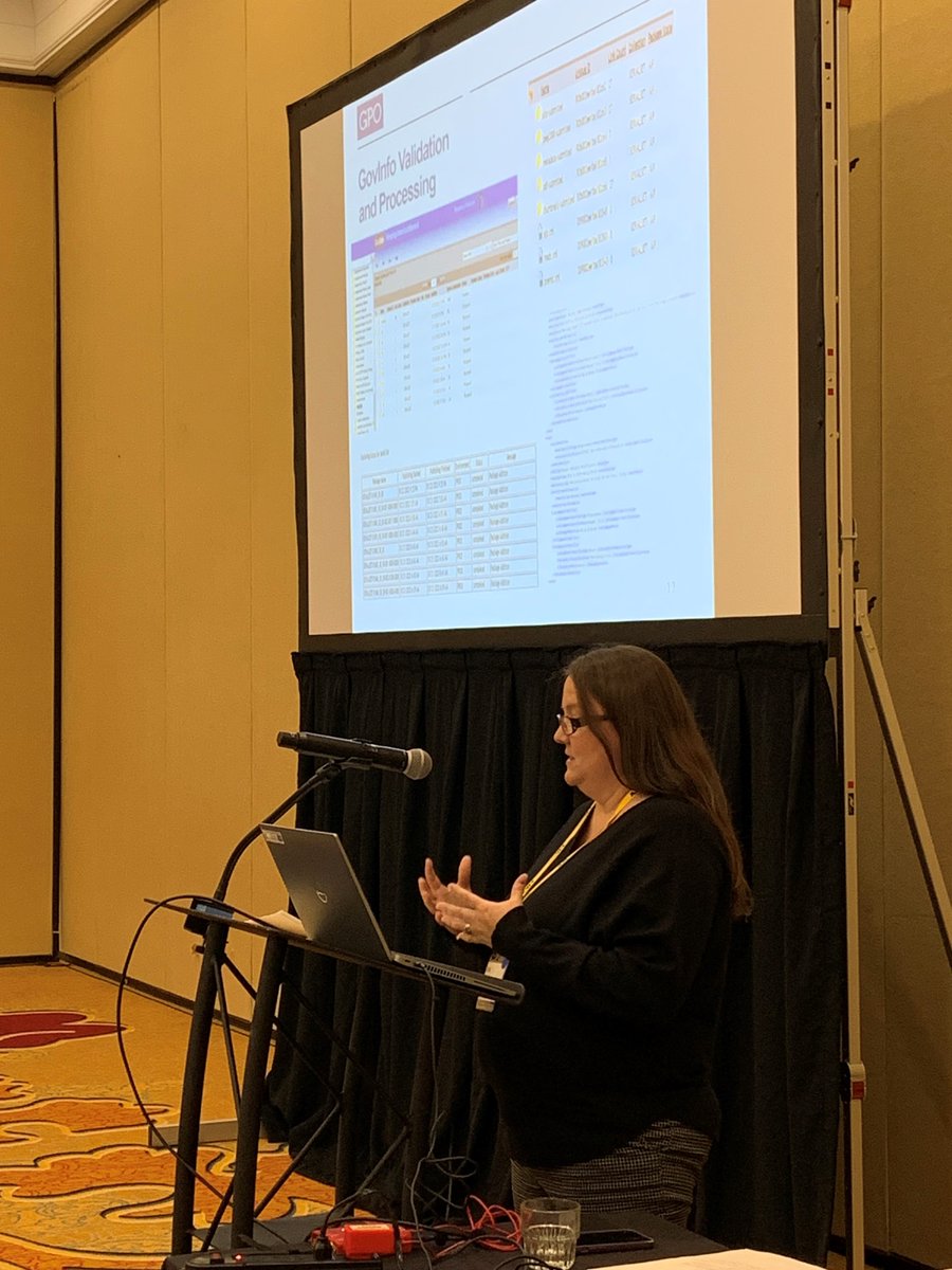 USGPO's tweet image. GPO’s Heidi Ramos &amp;amp; Suzanne Ebanues gave a presentation with Chris Ehrman from @LawLibCongress at the Digital Library Federation conference. GPO works with the Law Library of Congress to digitize &amp;amp; make accessible the U.S. Congressional Serial Set. #DLFForum