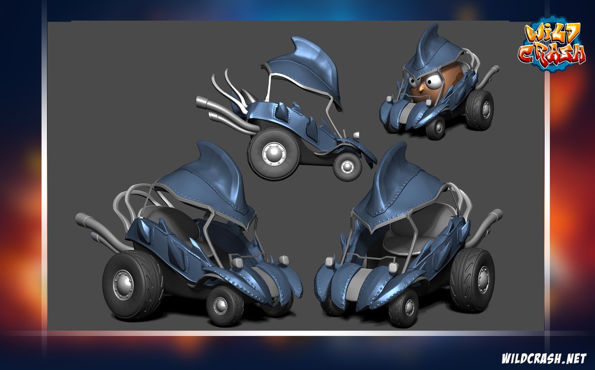 🤠GM Wildcrashers!🤠
Have a great day!

We are going on to develop new contents and assets for the game. 
Here a new concept car: the Shark-Buggy!

🎮Stay tuned on <a href="/wildcrashP2E/">wildcrash</a>!🎮

#BlockchainGaming #CryptoGaming #NFTCommunity #WildcrashP2E #CRAS