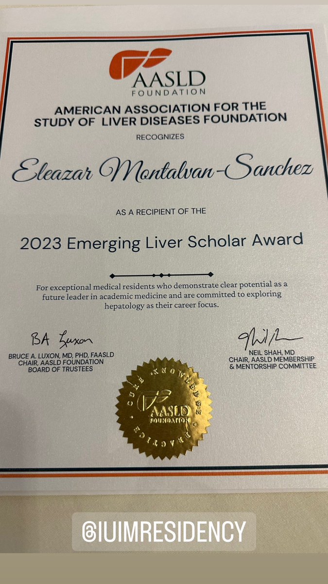 🗣️My co-Awardees and #EmergentLiverScholars family 2023 ‼️

Rising supe⭐️r!! 
Thanks to all #TLM23