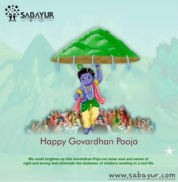 Happy Goverdhan Pooja #sabayurlifecareproducts #sabayur #napkins #sanitary #AnionPads #flyndryliningnapkins #rashfree #plasticfree #friendly #environment  #comfort #goverdhan #goverdhanpuja #krishna #krishnbhagwan #bankeybihari #goverdhanparikrama #kahana #health #india