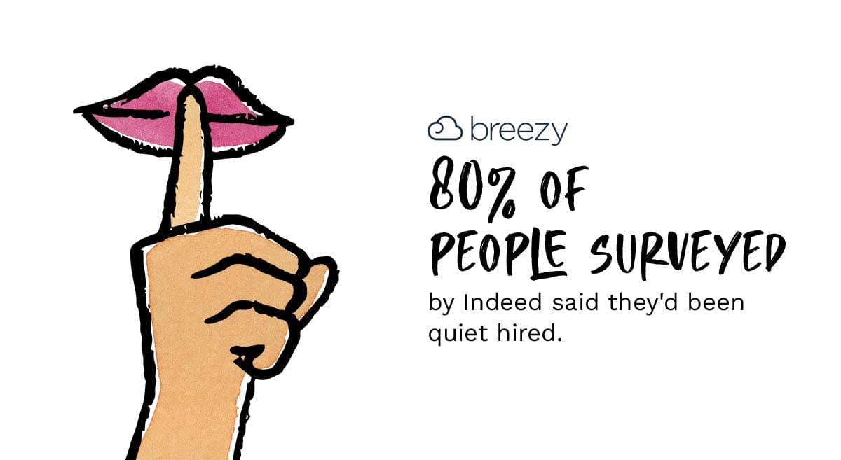 With 80% already in the quiet hiring club, isn't it time you learned the ropes? Our latest article has you covered. Read more: bit.ly/3u8umbr
